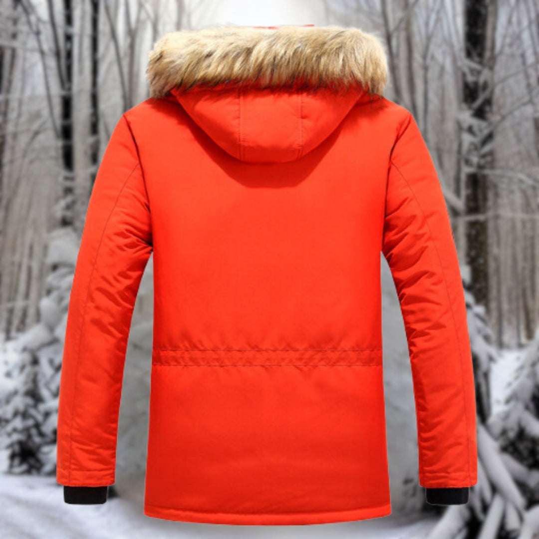 Winter Pelzkragen Jacke