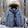 Winter Pelzkragen Jacke