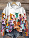 Sweatshirt mit Tiermuster