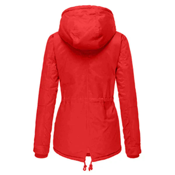 Damen - Wintermantel - Warmes Material - Stylischer Winterjacke für Damen