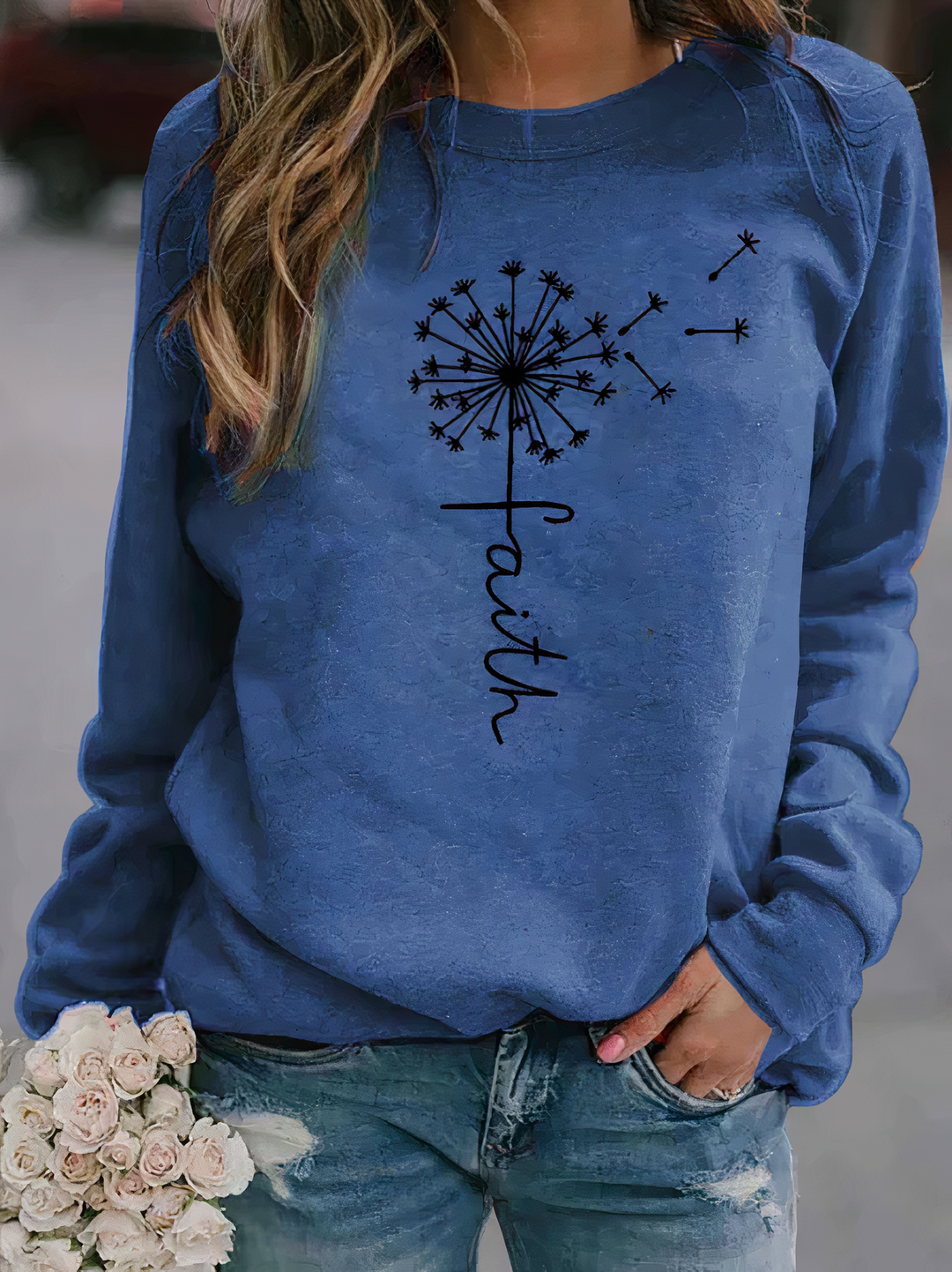 Modernes Grafik-Sweatshirt