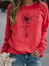 Modernes Grafik-Sweatshirt