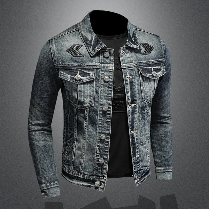 Denim-Herrenjacke