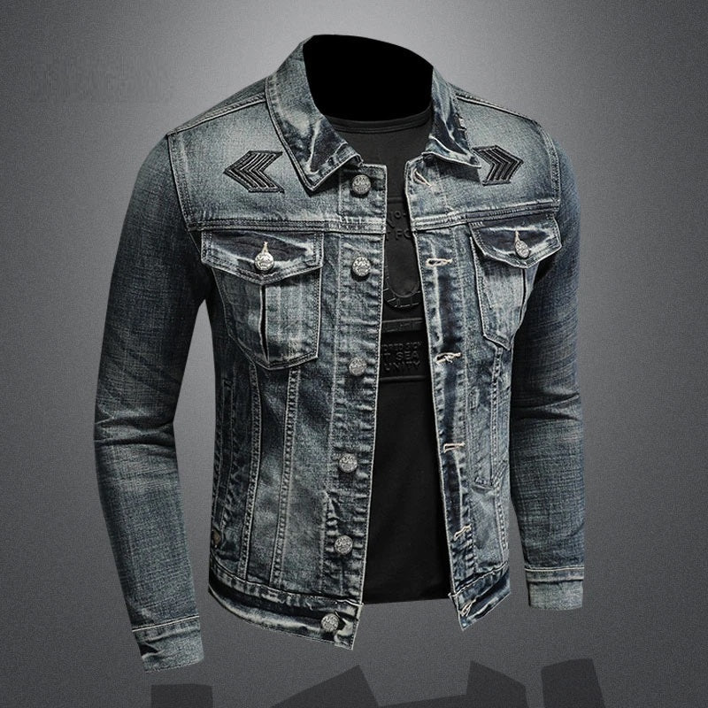 Herren Denim-Jacke