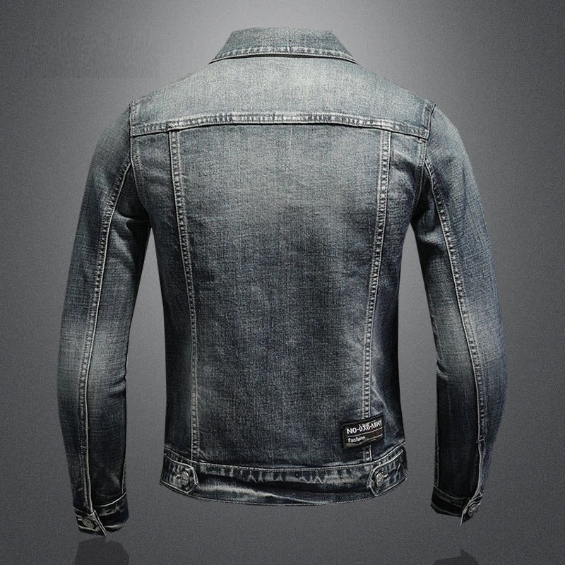 Denim-Herrenjacke