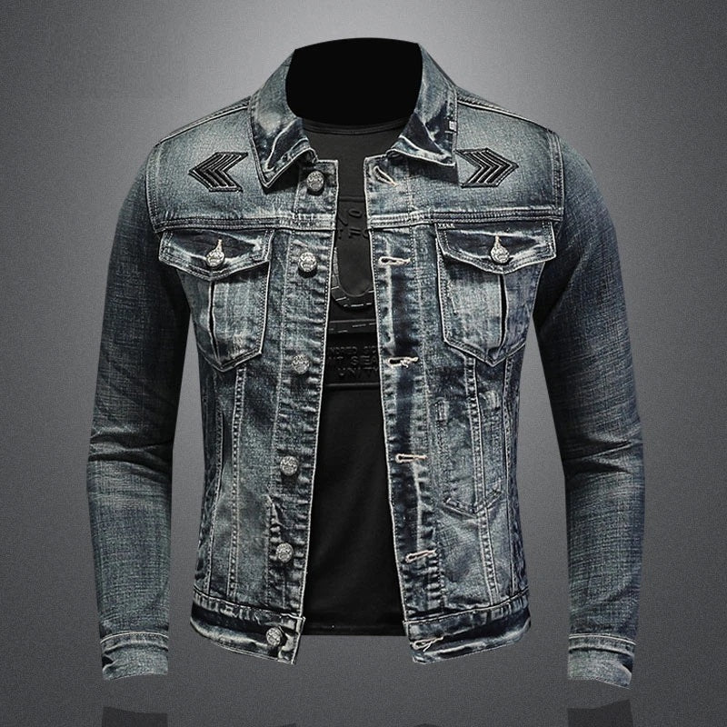 Herren Denim-Jacke