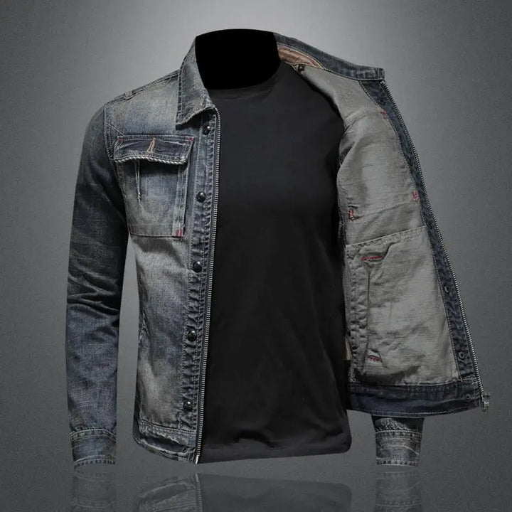 Vintage-Jeansjacke für Herren