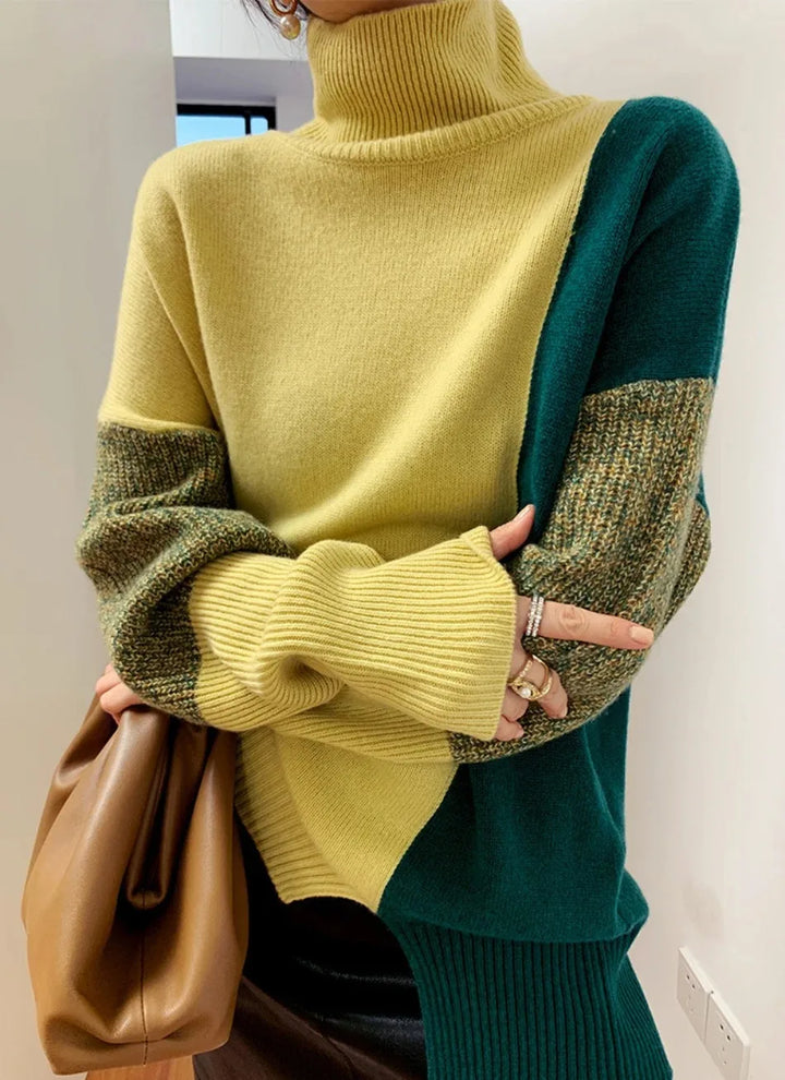 Patchwork-Pullover