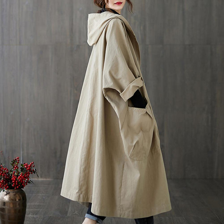 Gemütlicher Gabardine-Trenchcoat