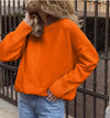 Warmer, bequemer Oversized-Pullover