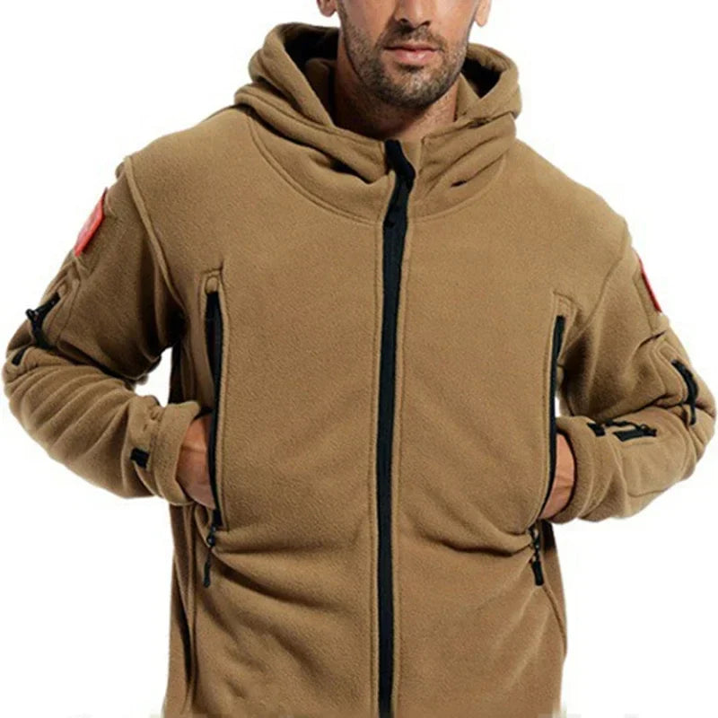 Herren Winter Thermo Fleece Taktische Jacke