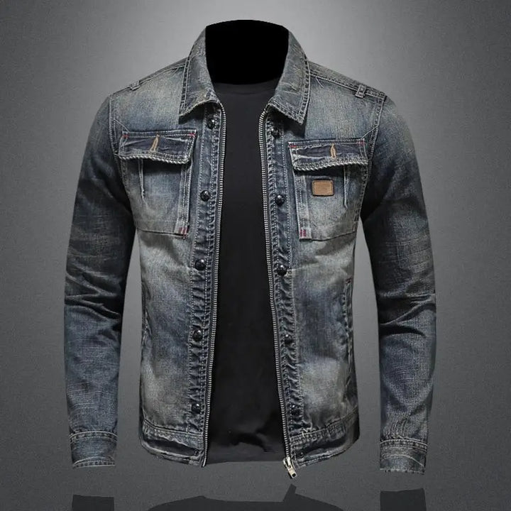 Vintage-Jeansjacke für Herren