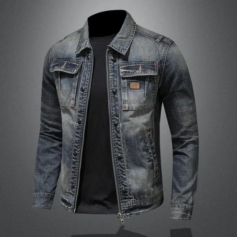 Vintage-Jeansjacke für Herren