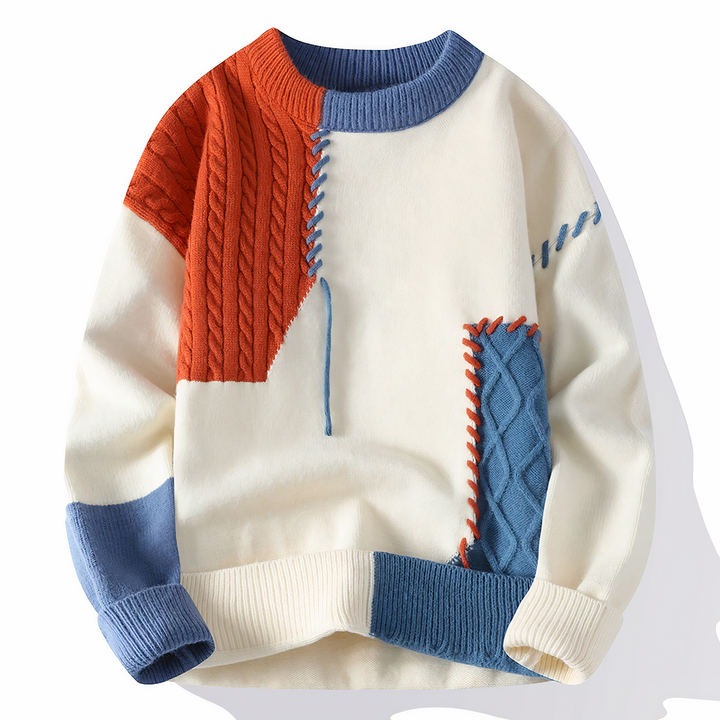 Patchwork-Pullover