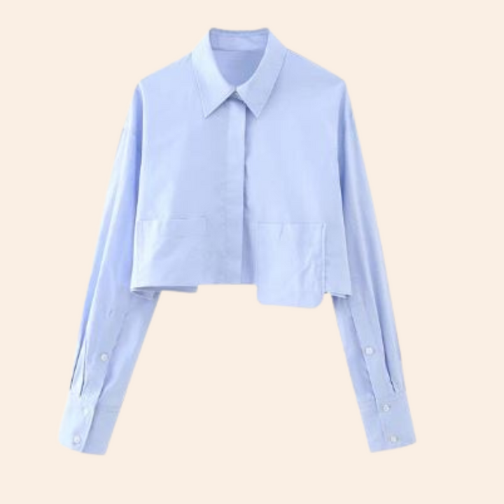 Mode Cropped Shirt