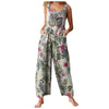 Stil Damen Jumpsuits - Sommerliche Overalls mit Multicolor-Muster