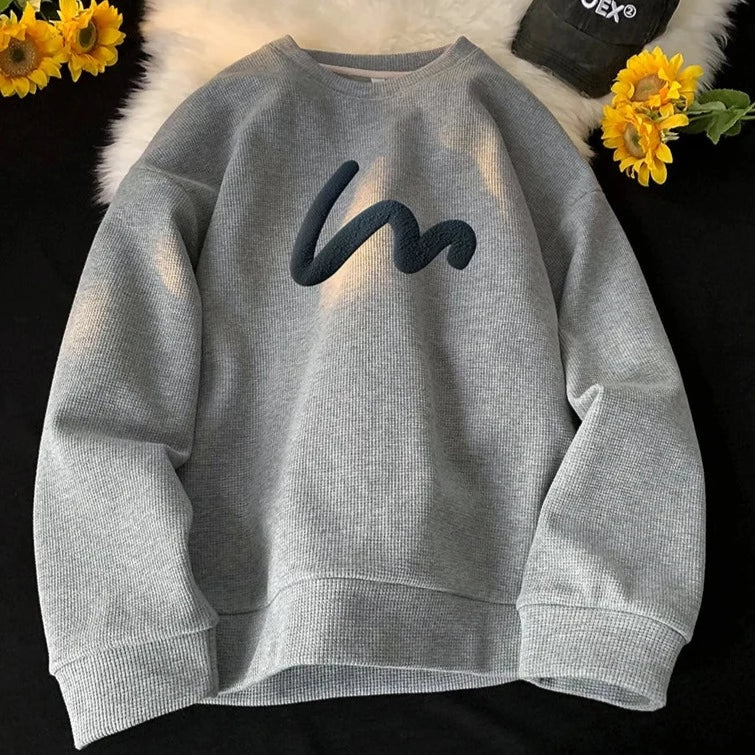 Sweatshirts mit Wellenmuster für Männer