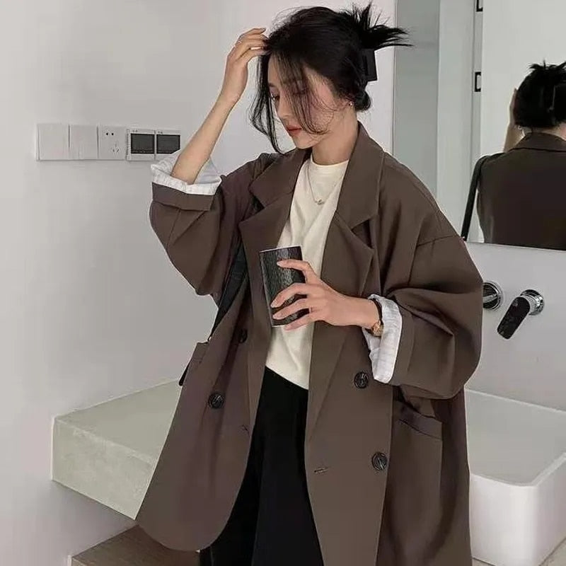 Vielfarbige Oversize-Blazer für Stil und Komfort