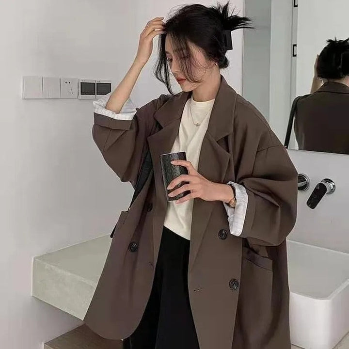 Vielfarbige Oversize-Blazer für Stil und Komfort