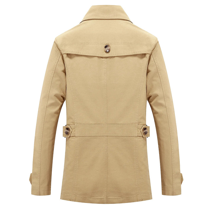 Modischer langer Trenchcoat