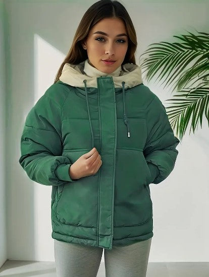 Gepolsterte Baumwolljacke