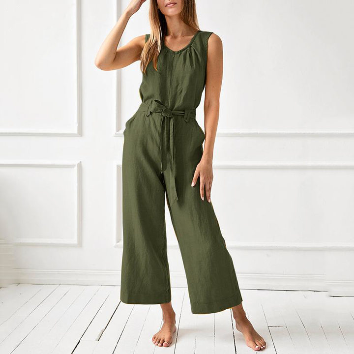 Lässiger Jumpsuit mit weitem Bein