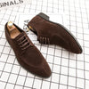 Prestige Wildleder Oxfords Schuhe