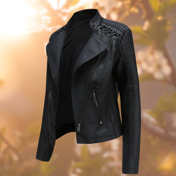 Stylisches Lederjacke