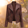 Stylisches Lederjacke