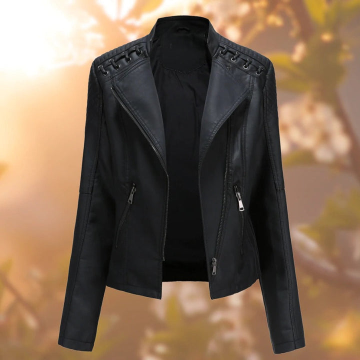 Stylisches Lederjacke