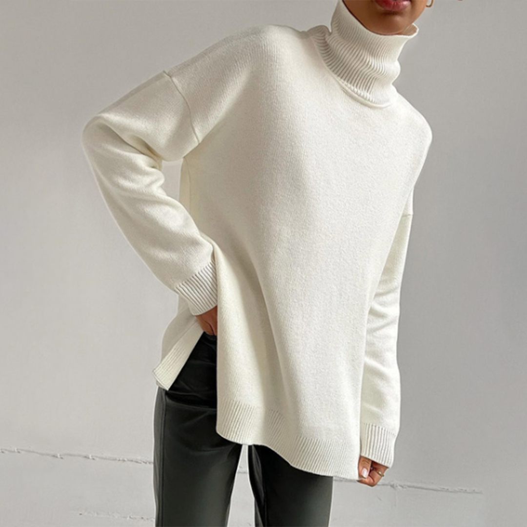 Stylischer bequemer Pullover