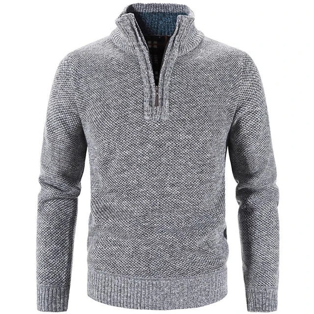 Winter Herren Fleece dicker Pullover