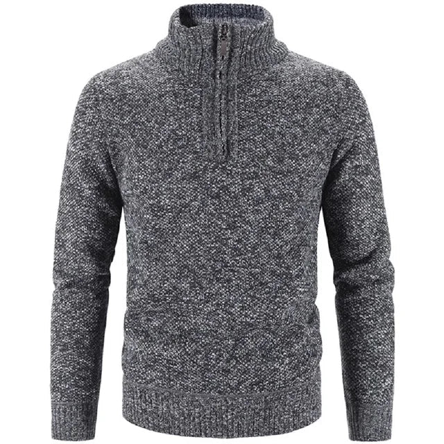 Winter Herren Fleece dicker Pullover