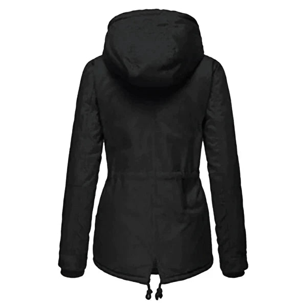 Damen - Wintermantel - Warmes Material - Stylischer Winterjacke für Damen