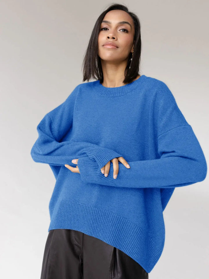 Warmer, bequemer Oversized-Pullover