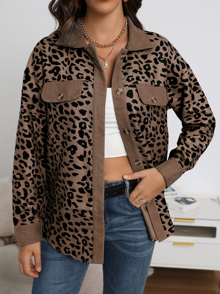 Schicke Leopardenjacke