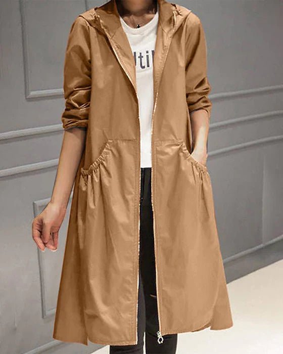 Damen - Trenchcoat - Wasserabweisend - Eleganter und Modischer Mantel für jede Jahreszeit