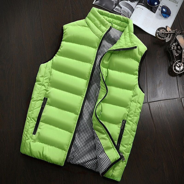 Wasserdichter Herren Bodywarmer mit Reißverschluss und Taschen