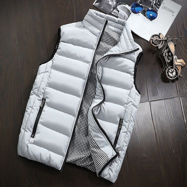 Wasserdichter Herren Bodywarmer mit Reißverschluss und Taschen