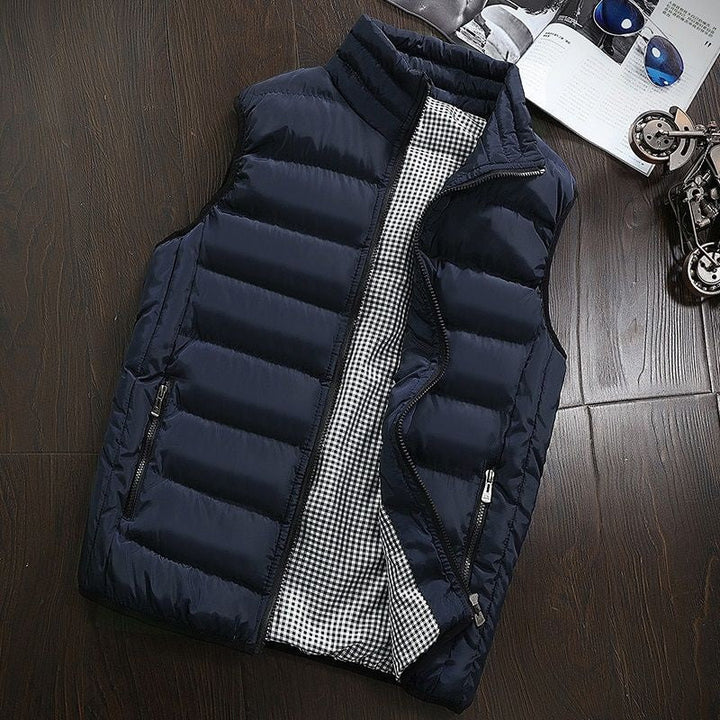 Wasserdichter Herren Bodywarmer mit Reißverschluss und Taschen