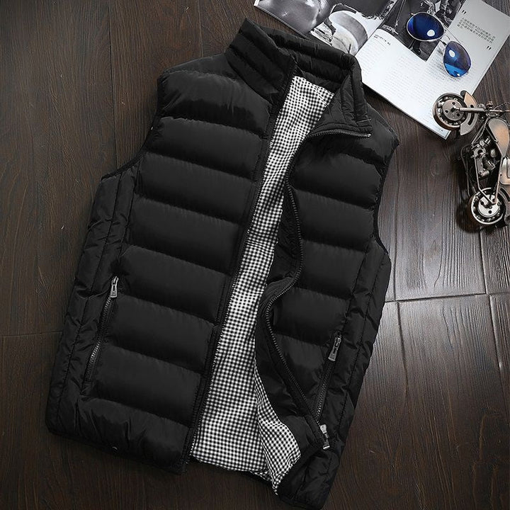 Wasserdichter Herren Bodywarmer mit Reißverschluss und Taschen