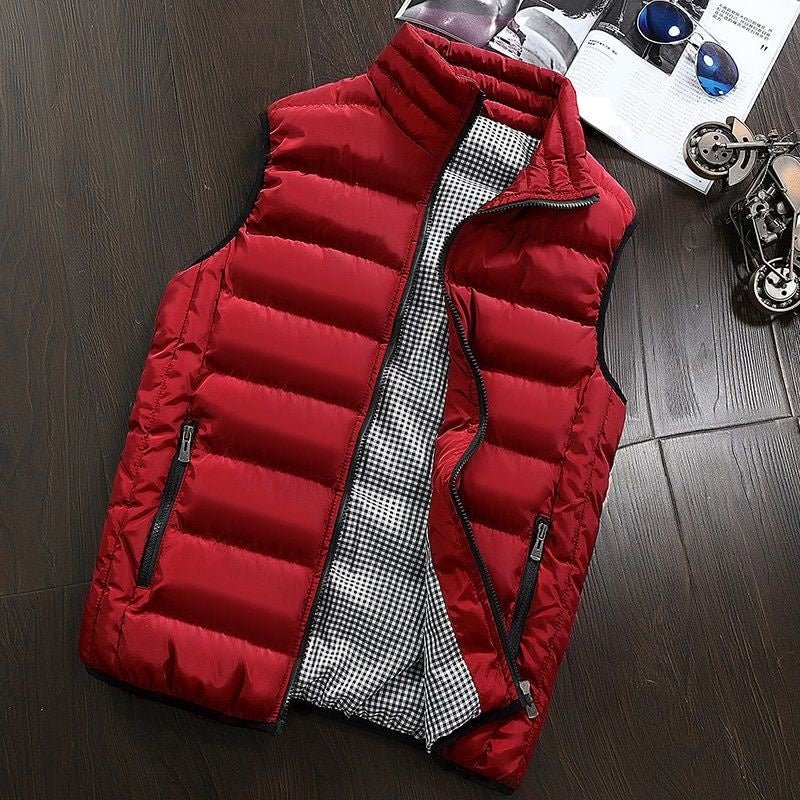 Wasserdichter Herren Bodywarmer mit Reißverschluss und Taschen