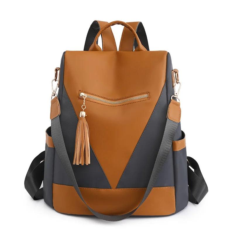 Stylish Bicolour Backpack