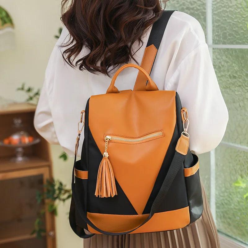 Stylish Bicolour Backpack