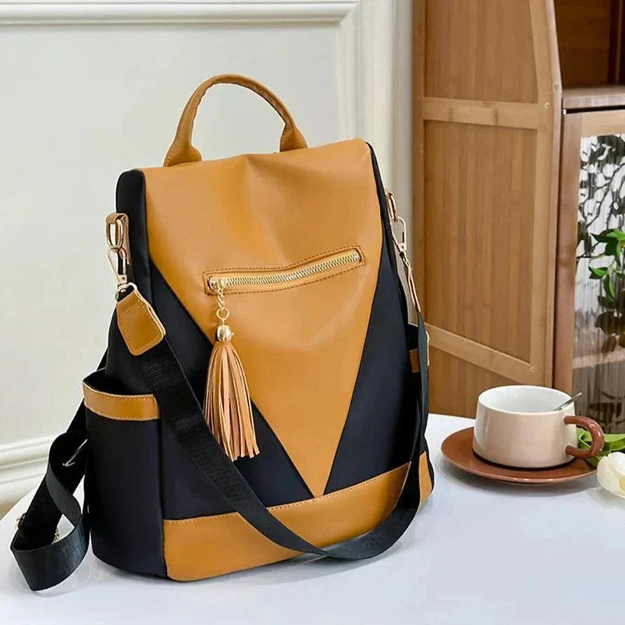 Stylish Bicolour Backpack