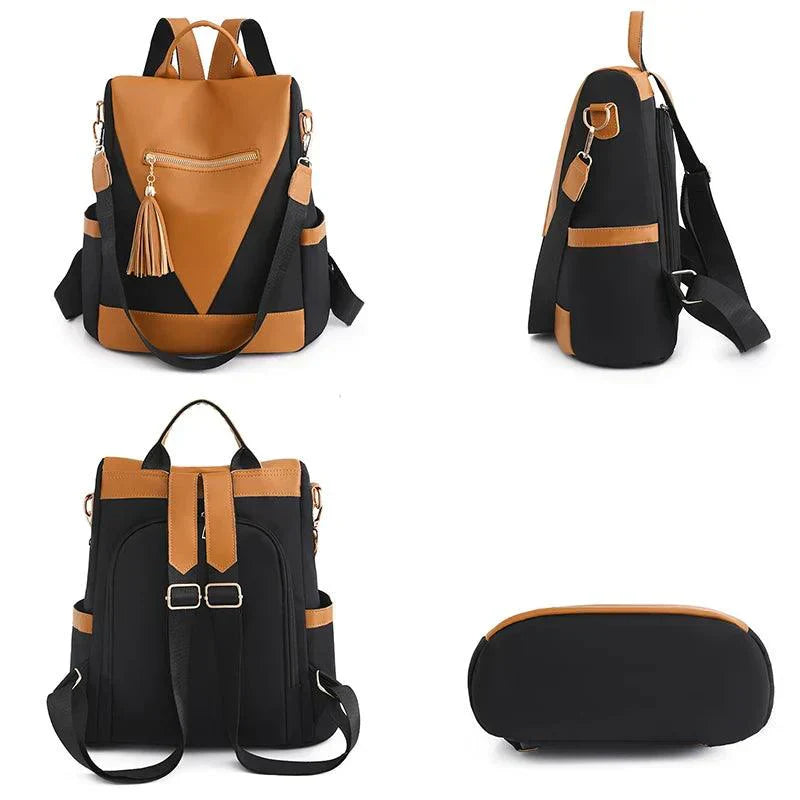 Stylish Bicolour Backpack