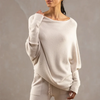 Elegant Asymmetrischer Pullover