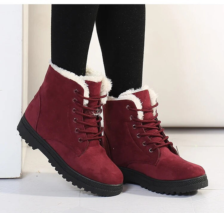 Damen Winterstiefel Gefüttert