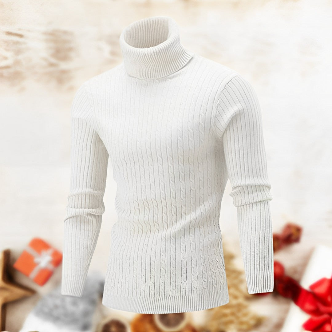 Eleganter Rollkragenpullover