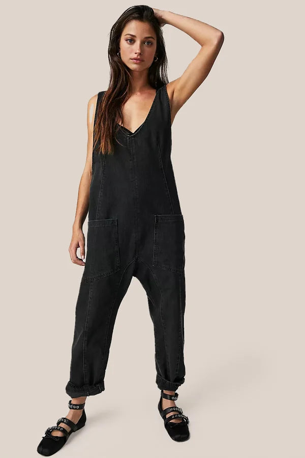 Stylischer Denim-Overall für Damen